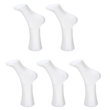 5X Female Legs Feet Foot Mannequin Sock Display Mold Short Stocking, Female