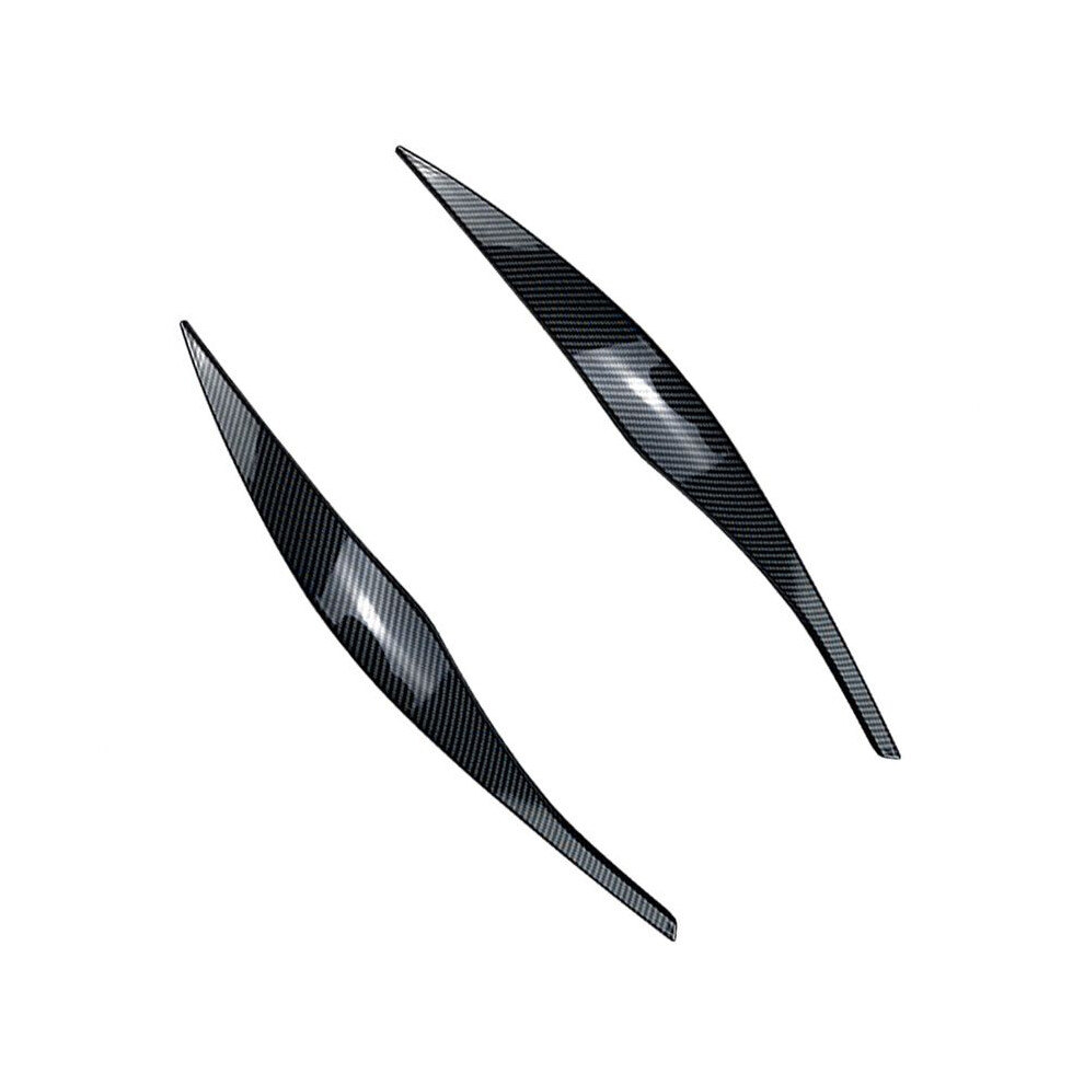 Car Headlights Eyebrows, Headlight Eyebrow Trim Compatible For 3-Series E90 E91 320I 330I 2005-2012 6032845769419