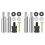 2X Angle Grinder Extension Pole,M10 Thread Polisher Adapter Pole, Grinder Extension for 100 Type Angle Grinder/Polisher 1