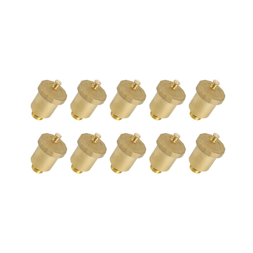 10X Brass Automatic Air Vent Valve 1/2Inch Male Thread For Solar Water Heater Pressure Relief Valve Tools Air Vent Valve 6031145890366