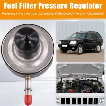 2Pc Filtro de Combustível de Carro Regulador de Pressão Bomba de Combustível para  TJ L4 2.5L 1997-2002 Grand Cherokee V8 5.2L 1997-1998 52100053