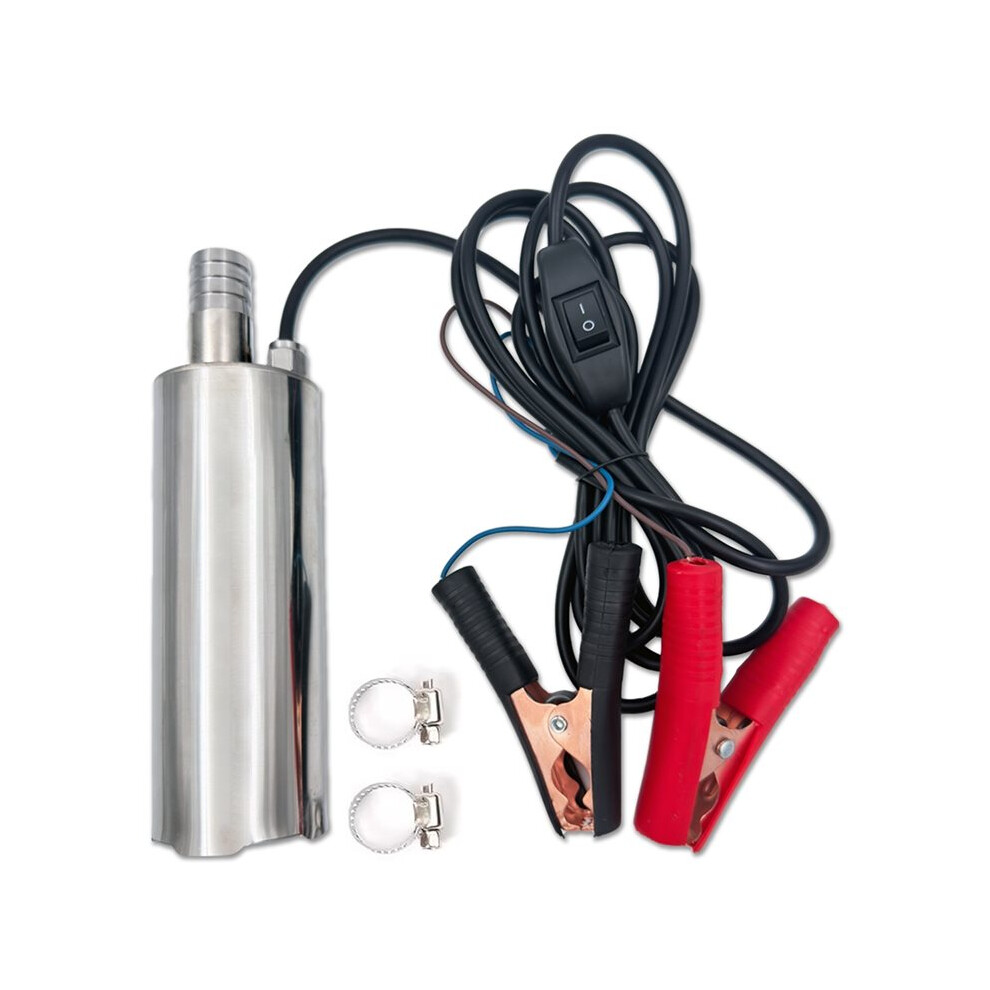 12V Portable Submersible Electric Pump For Fuel Delivery Water Sewage Suction Transfer Electric Pump 60L/Min 4713555283458