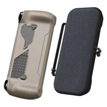 EVA Storage Bag+Protective Case for Ally X Anti-Fall Soft TPU Protective Case for Ally X Game Console B