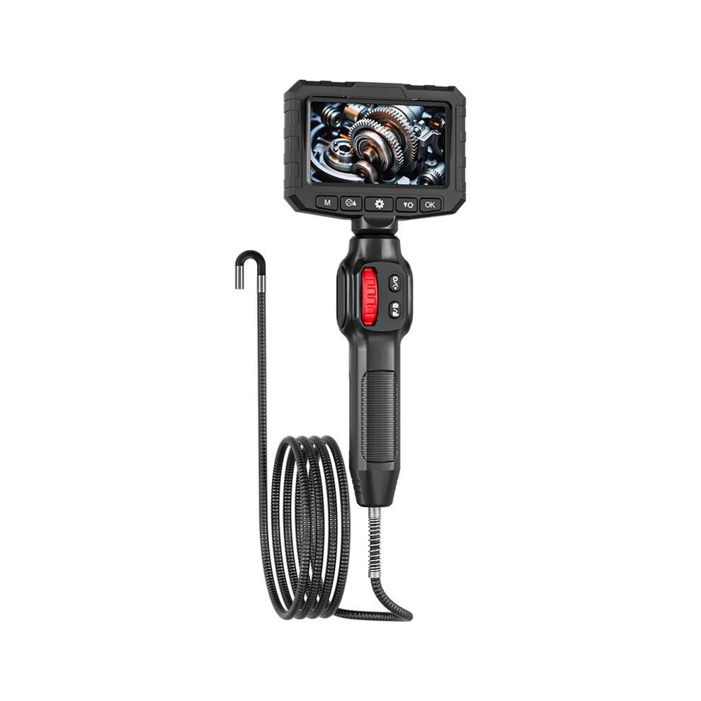Two-Way Articulating Borescope Camera With Light: 6Mm Industrial Endoscope Inspection Camera With Automotive Inspection 4712902302408
