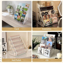 Trading Card Display Stand, Vertical Holder for Baseball Basketball Sports Graded Card Display Stand Tabletop