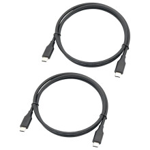 Cable de Carga Rápida Type-C A Type-C, Cable de Alimentación, Convertidor de Cable de Carga de 1m