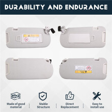 For Hover  H7 Car Interior Sun Visor Front Sun Shield Auto Inner Sunshade Antidazzle Visor Assy Grey