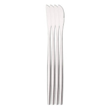 20Pcs Silver Dinnerware Set Stainless Steel Dinner Steak Knife Fruit Fork Spoon Cutlery Set Kitchen Tableware Silverware