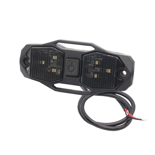 Roll Bar Mount LED Dome Light Rock Light with  Universal for -RZR UTV ATV Replace Car Accessories 1