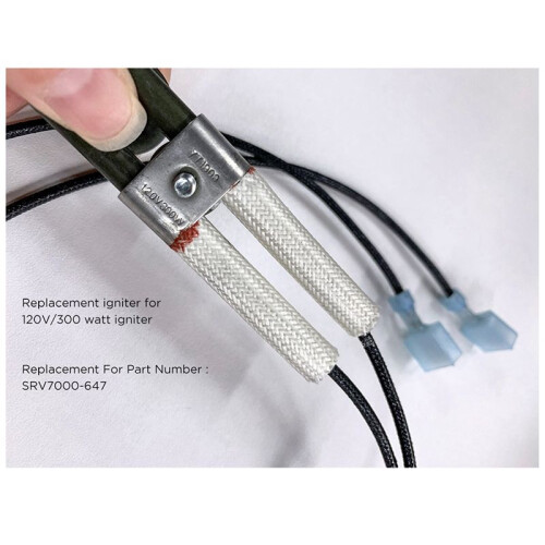 Pellet Stove Quadrafire Fireplace Igniter Parts SRV7000-647 Replacement Igniter Element B 1