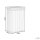 Beliani Laundry Basket KALUTARA Bamboo White 72 L 3