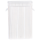 Beliani Laundry Basket KALUTARA Bamboo White 72 L 4