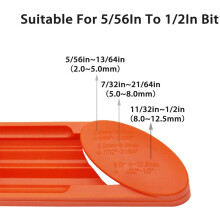 2 Set Utensile per Affilare Punte da Trapano Diamante Portatile Utensile per Affilare Punte da Mola Corindone per Punte da Trapano un Base di Ferro