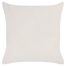 Set of 2 Decorative Cushions SOPHORA 45 x 45 cm Grey Floral Pattern