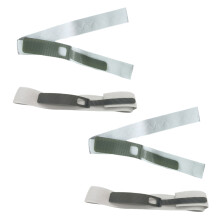 4 Pezzi Fissatore Catetere Elastico Comodo Esterno Durevole Borsa per Urina Supporto per Gamba Cinturino Avvolgente