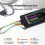 LA104 Digital Logic Analyzer Screen 4 Channels Oscilloscope SPI IIC UART Programmable 100M Sa/S Max Sampling Rate 4