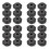 24 PCS Plastic Cymbal Nuts,Quick-Set Cymbal Nut for Percussion Drum Kit,Percussion Replacement Parts 1