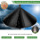 Squirrel Baffle for Bird Feeder Pole,16inch Squirrel Guard Stopper for Outside Shepherd Hook,for Bird Feeder Pole 3
