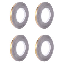 4pc 50Meter Gold Self-Adhesive Stickers Waterproof Tile Wall Tile Space Sealing Tape Strip Joints Beauty Stickers Decals