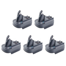 5X V6 Adapter for 18V Lithium Battery BL1850 BL1815 BL1830 Convert To for V6 Battery SV04 SV03 DC59 DC58