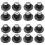 16X Witch Hat Knobs Top Hat Knobs Tone Volume Control Knobs for Electric Guitar Bass Amplifier Effect Pedal 1