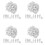 1:50 White Figures Architectural Model Human Scale HO Model Plastic Peoples,40 Pieces 1