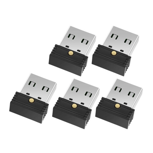 5X USB Mouse Jiggler, Automatic Computer Mouse Mover Jiggler, Keeps Computer Awake,Simulate Mouse Movement