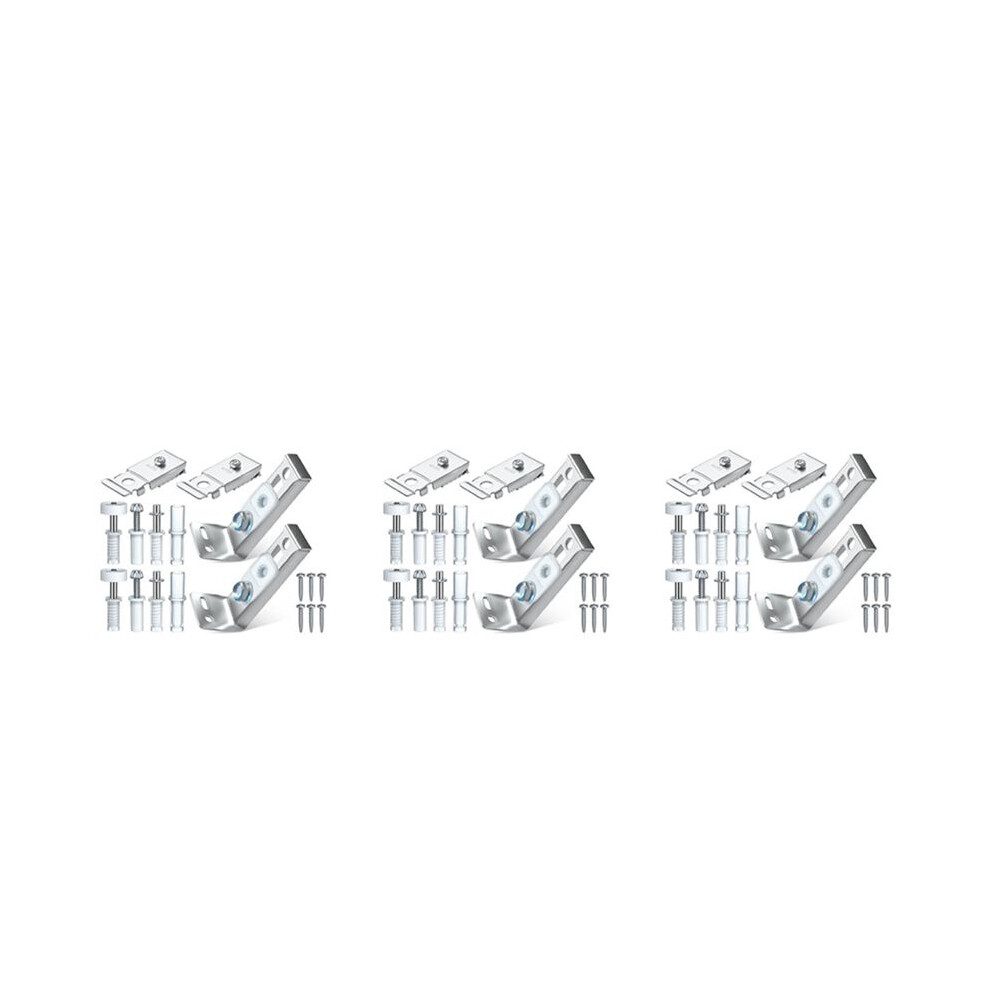 Bifold Door Hardware Kit, 6 Pack Repair Replacement Parts For Bi-Fold Door Sliding Door Closet Door 6032703874606