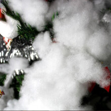 120cm Christmas Snow Blanket Cotton
