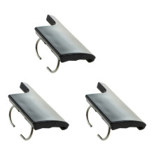 3X Noir Remplacement Impermeable Boucle de Serrure de Logementde Coque pour Hero 3+ Camera