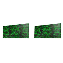 2X Water Transfer Printing Film Hydrographics Dipping Kit Skull Green 0.5 X 2m