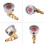 Fuel Pressure Regulator Gauge with Dampened Needle 6
