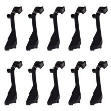 10X Black Rubber Snorkel for 1/10 RC Crawler Car  -4  TRX4 T4 Accessories