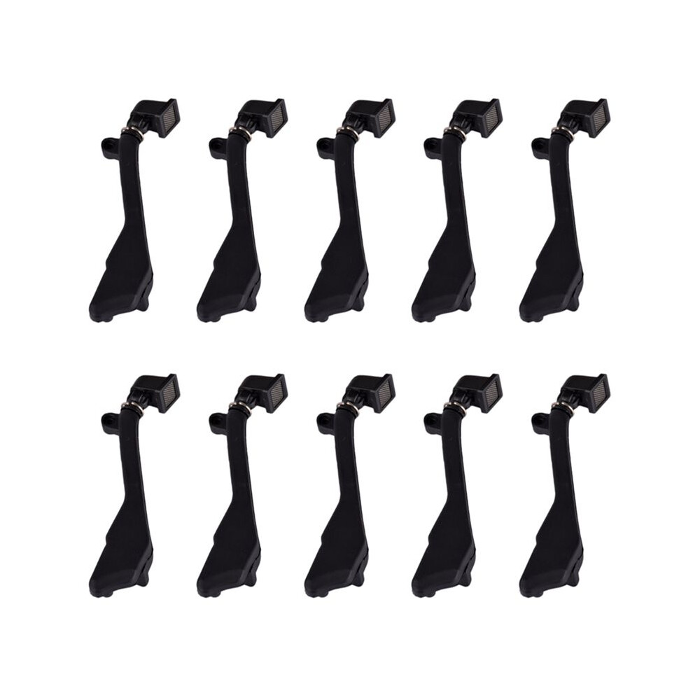 10X Rubber Snorkel For 1/10 Rc Crawler Car -4 Trx4 T4 Accessories Black 6031982889127