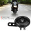 Motorcycle Horn Black 12V Waterproof 7