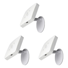 3X Tuya Zigbee Human Presence Detector with Holder Human Body PIR Sensor MmWave Microwave Motion Sensor