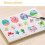 100 Sheets A4 White Self Adhesive Waterproof Sticker Label Matte Surface Paper for Lazer Inkjet Printer Copier 3