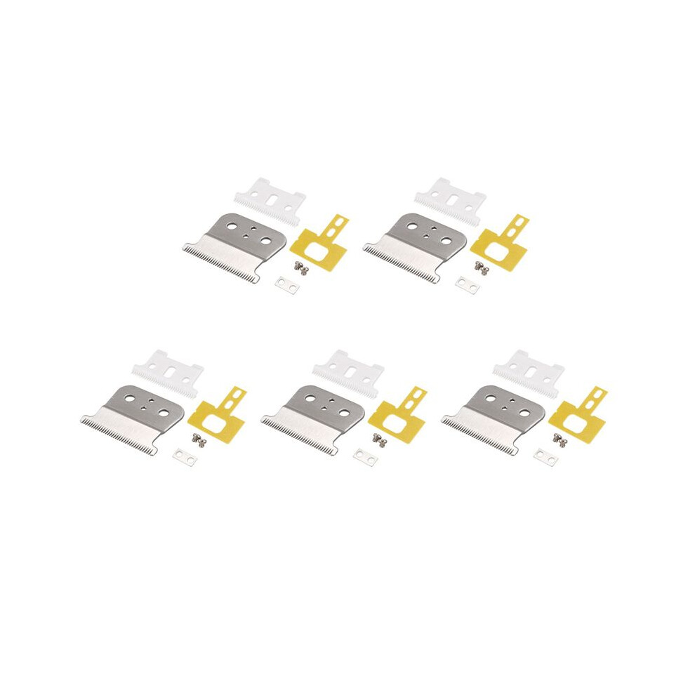 5X Silver For T Outliner Blade For For T Outliner, For Gtx Blade,White T Blade + Silver Steel Blade 6031910675761