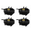 4X 11127552281 Engine Air Valve Caps Cover for  E60 E65 E66 E70 E83 E88 E85 E90 E91 E92 F10 N52 128I 328I 528I X3 X5 1