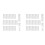 60Pcs Vertical Blind Stem Replacement White Stems for Vertical Window Blind Vertical Blind Carrier Stem 1
