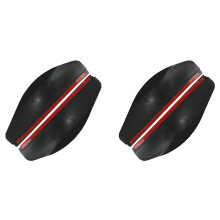 4Pcs Universal Car Rearview Mirror Rain Eyebrow Auto Car Rear View Side Rain Shield Snow Guard Sun Visor Shade Protector