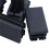 80 Piezas de PláStico Negro Rectangular Tapas Finales Insertos 20 mm X 40 mm 9