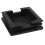 75mm x 75mm Plastic Square Caps Tube Pipe Inserts End Blanking 8 Pcs 6