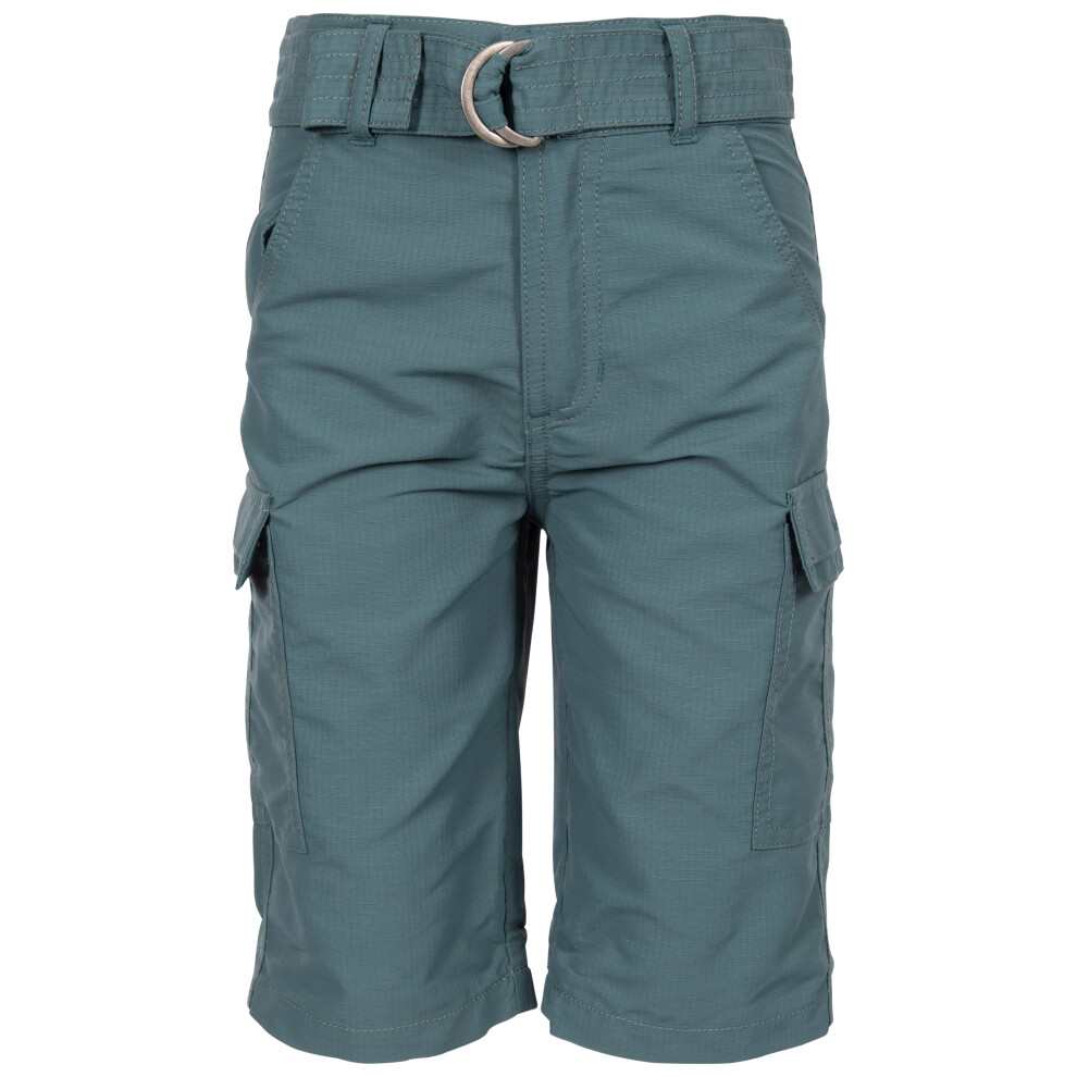 Trespass (3-4 Years, Spruce Green) Kids Cargo Shorts 4 Pockets Craftly Green,Not,Specified