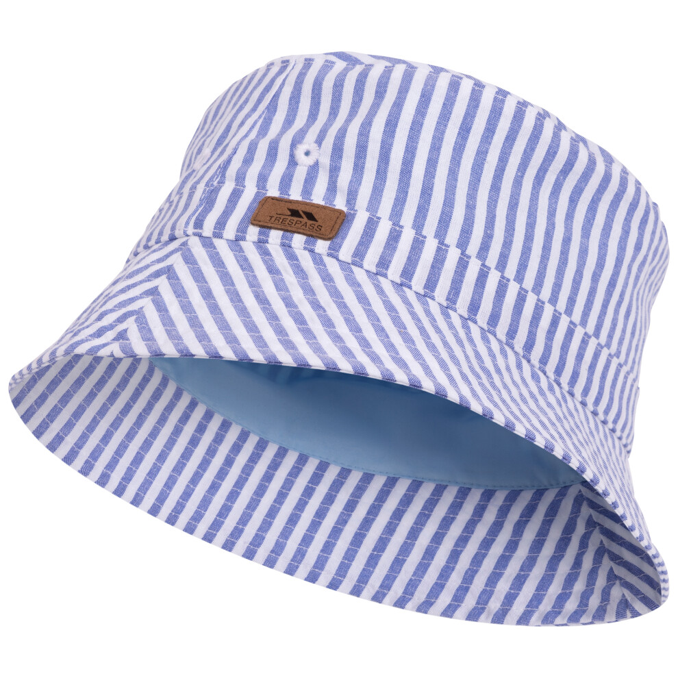 Trespass (8 To 10 Years, Bluetone Stripe) Unisex Kids Bucket Hat Lightweight - Berwick