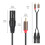 2RCA to 2xLR 3-Core XLR Cable Mixer Power Amplifier Active Speaker Microphone Audio Cable 1.5meter 9