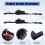 Retractable Auto Ratchet Straps ,Automatic Shrink Bundle Tape Transom Tie Downs for Boat, Motorcycles, Jet Ski 7