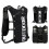 Running Hydration Vest with 1.5L Hydration Bladders Reflective Running Backpack Breathable Light Running Vest Black 2