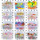 24 Pieces Pegboard Plastic Bins Kit - Pegboard Bins with Hooks - Pegboard Accessories Workbench Bins Fits to Peg Board 6