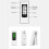 Plug Thermostat Temperature Controller+RF433Mhz Remote with LCD Display Heating/ Cooling Mode Switchable EU PLUG 2